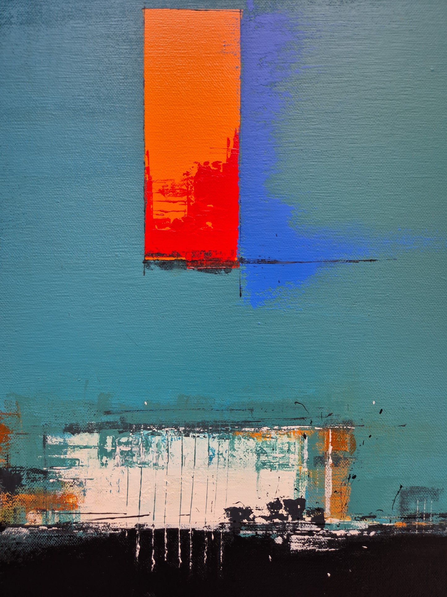Present Tense 50x50cm/19,7"x19,7"
