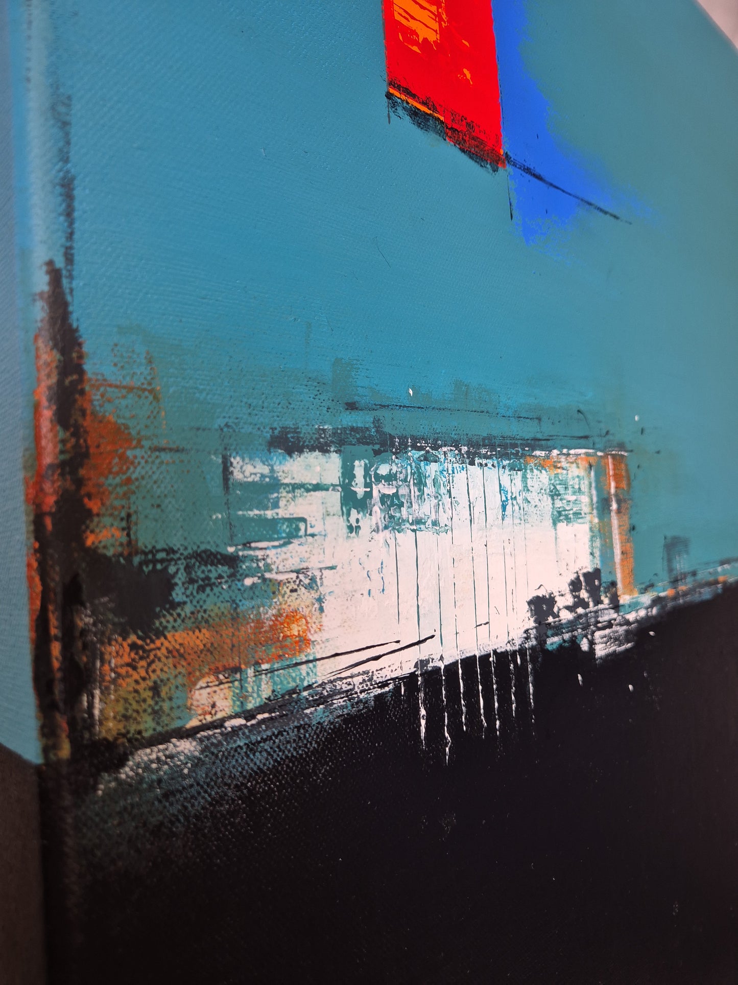 Present Tense 50x50cm/19,7"x19,7"