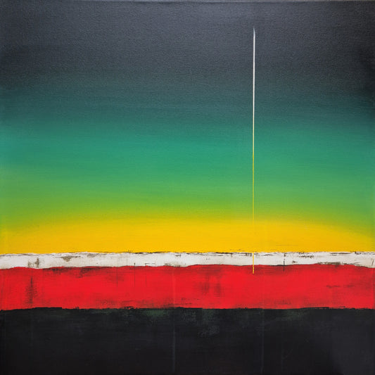 Under Neon Loneliness 80x80cm/31,5"x31,5"