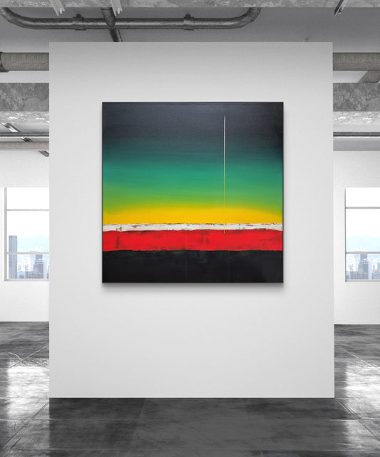 Under Neon Loneliness 80x80cm/31,5"x31,5"