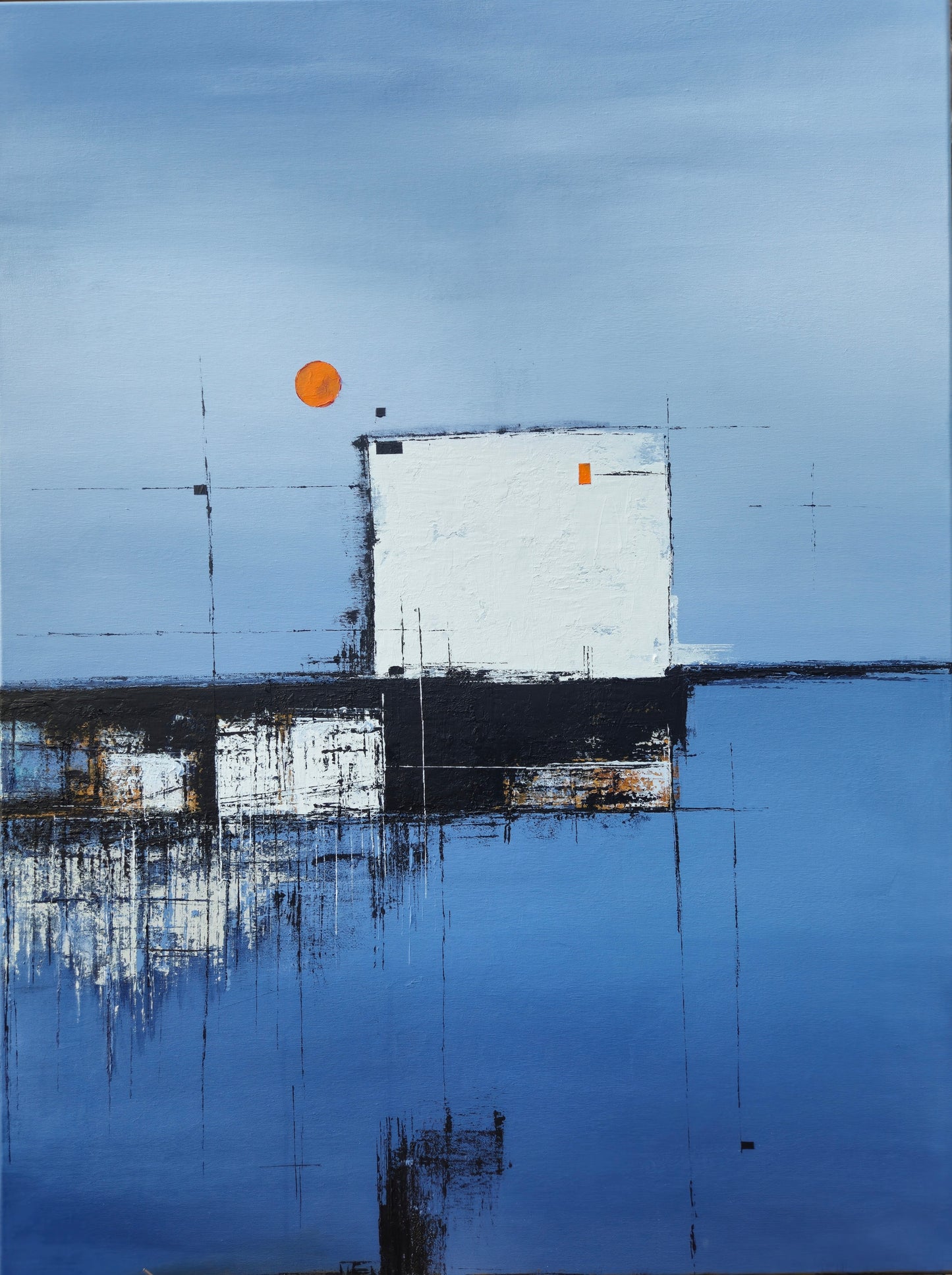 Spitting Off the Edge of the World 90x120cm/35.4”x47.2”