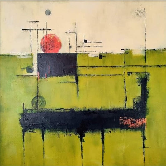 Some Days Are Better Than Others 90x90cm/35.4”x35.4”