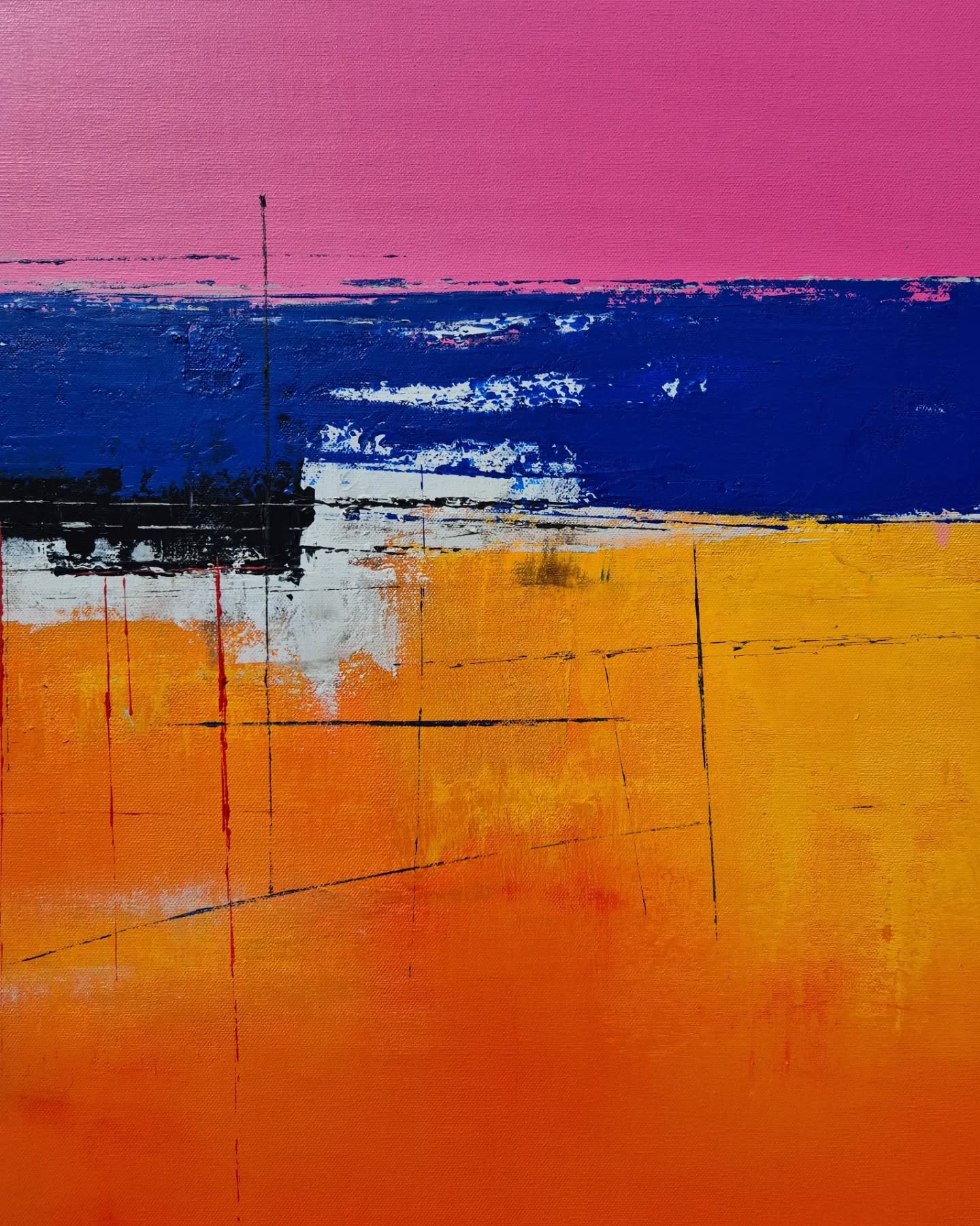 Future Days 90x90cm/35.4”x35.4”
