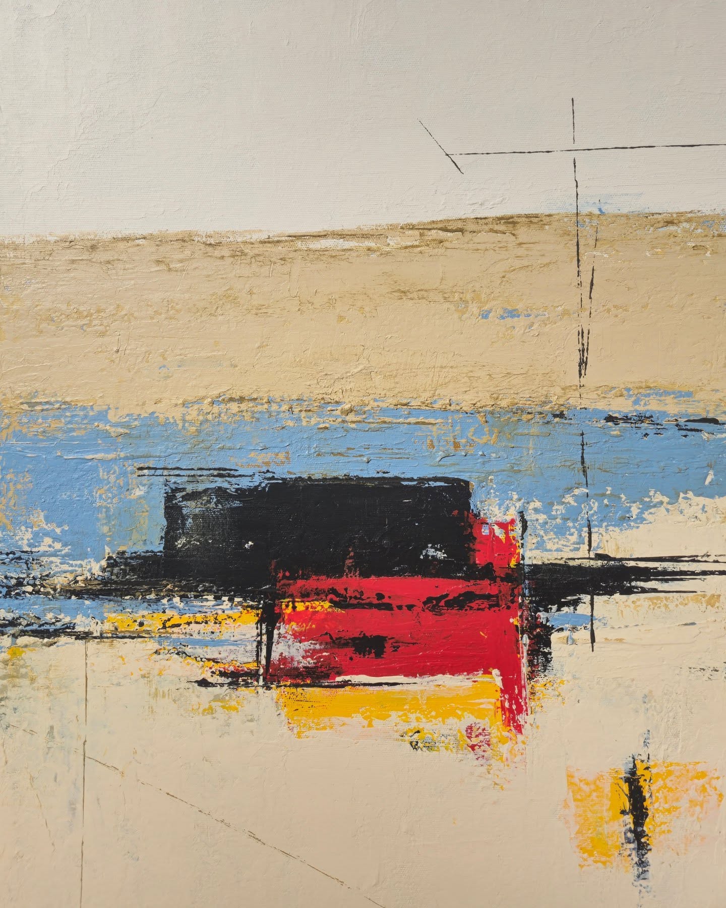 On Melancholy Hill 90x120cm/35.4”x47.2”