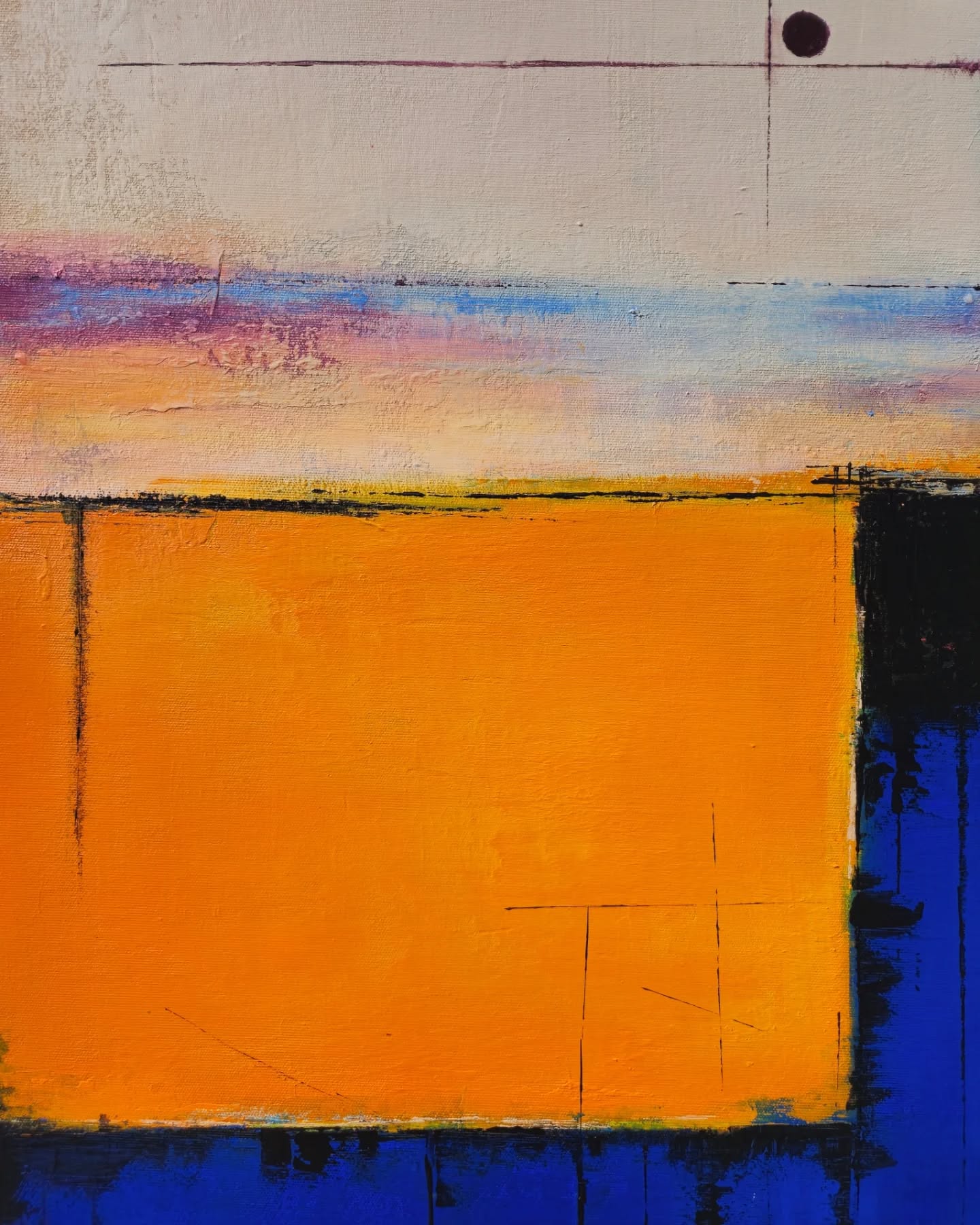 Never Destination 100x100cm/39.4”x39.4”