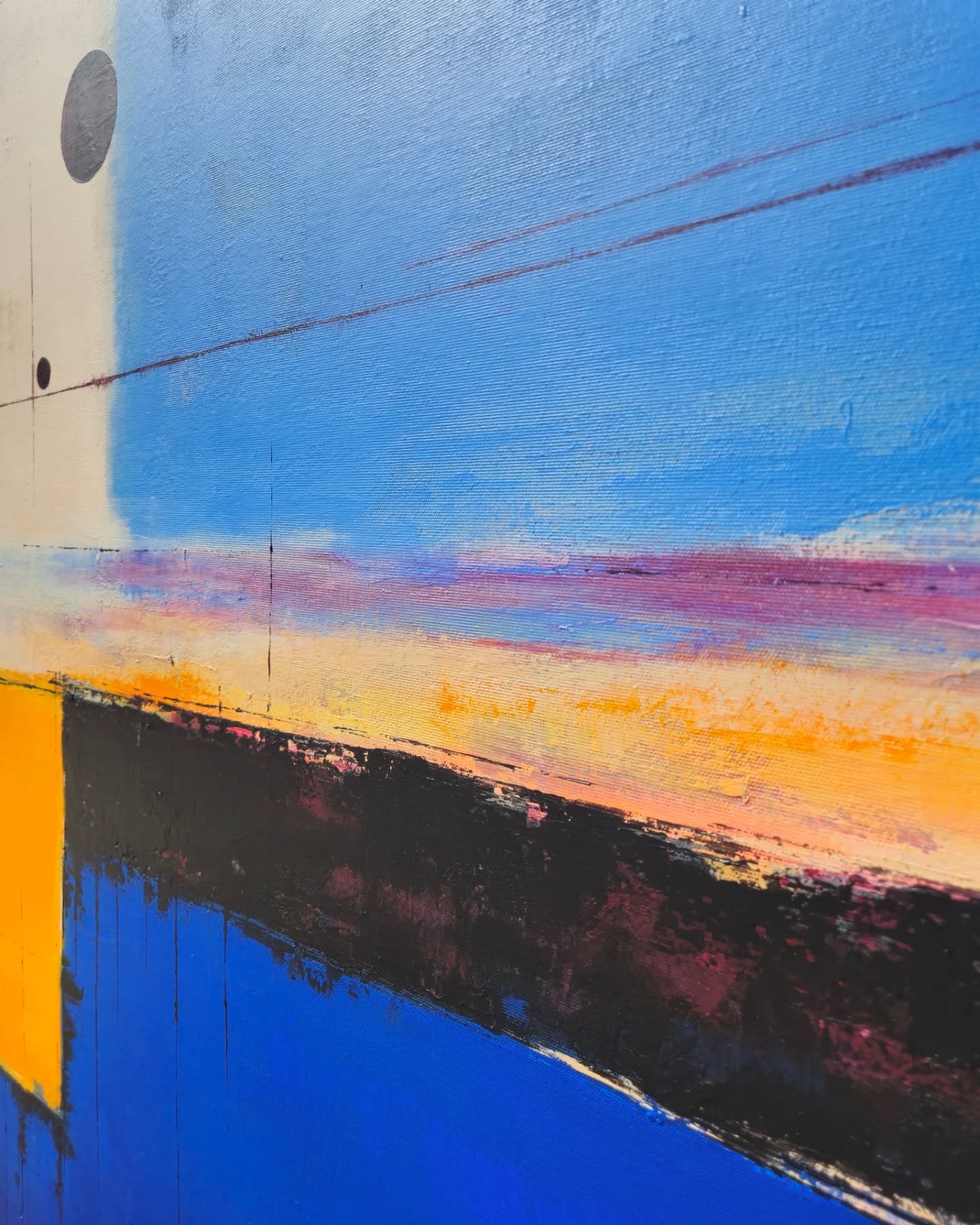 Never Destination 100x100cm/39.4”x39.4”