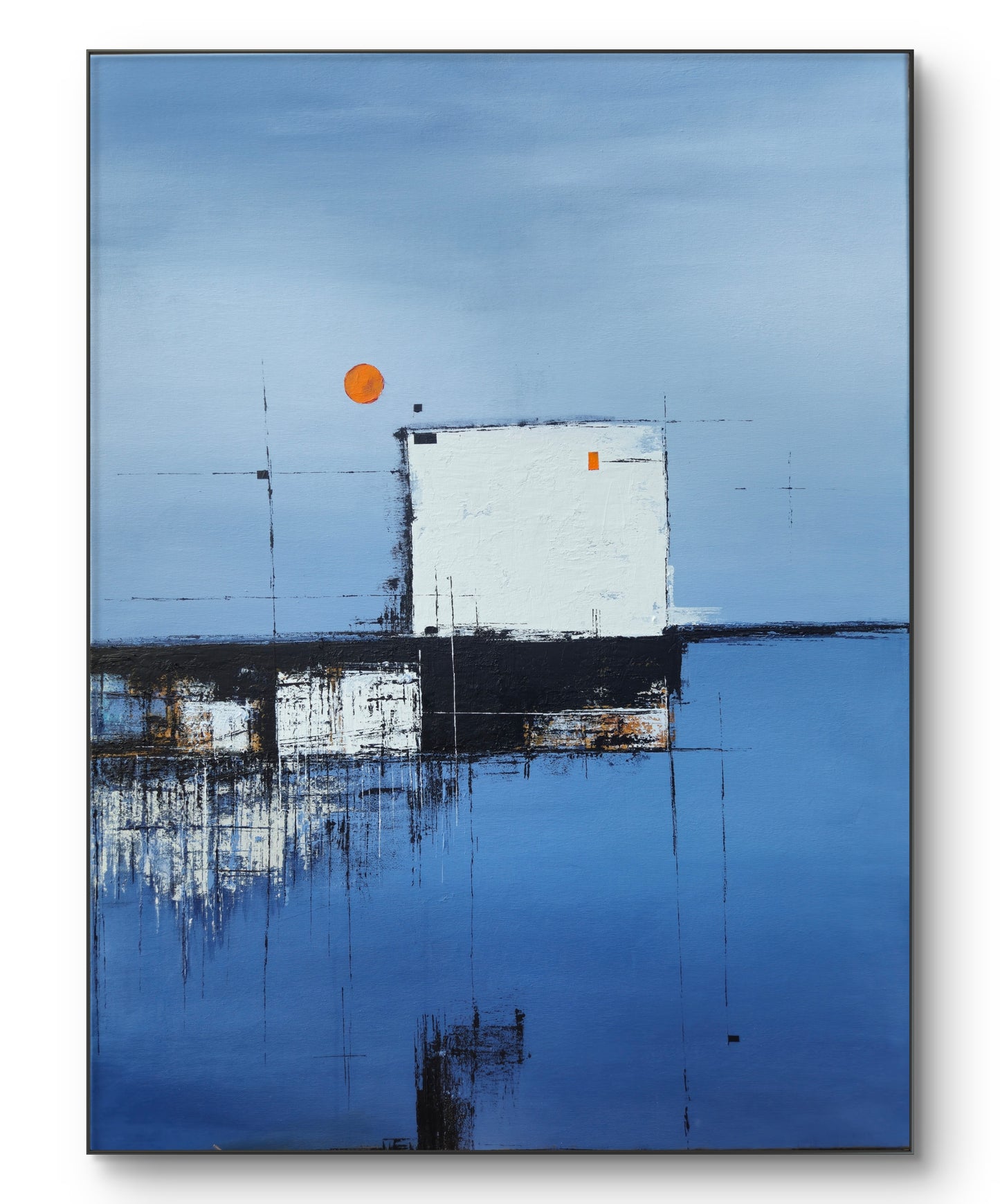 Spitting Off the Edge of the World 90x120cm/35.4”x47.2”