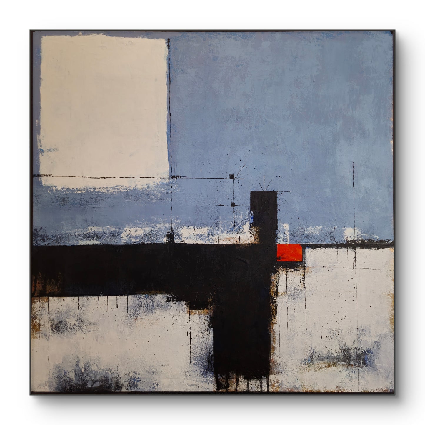 Final Rescue Attempt 100x100cm/39.4”x39.4”