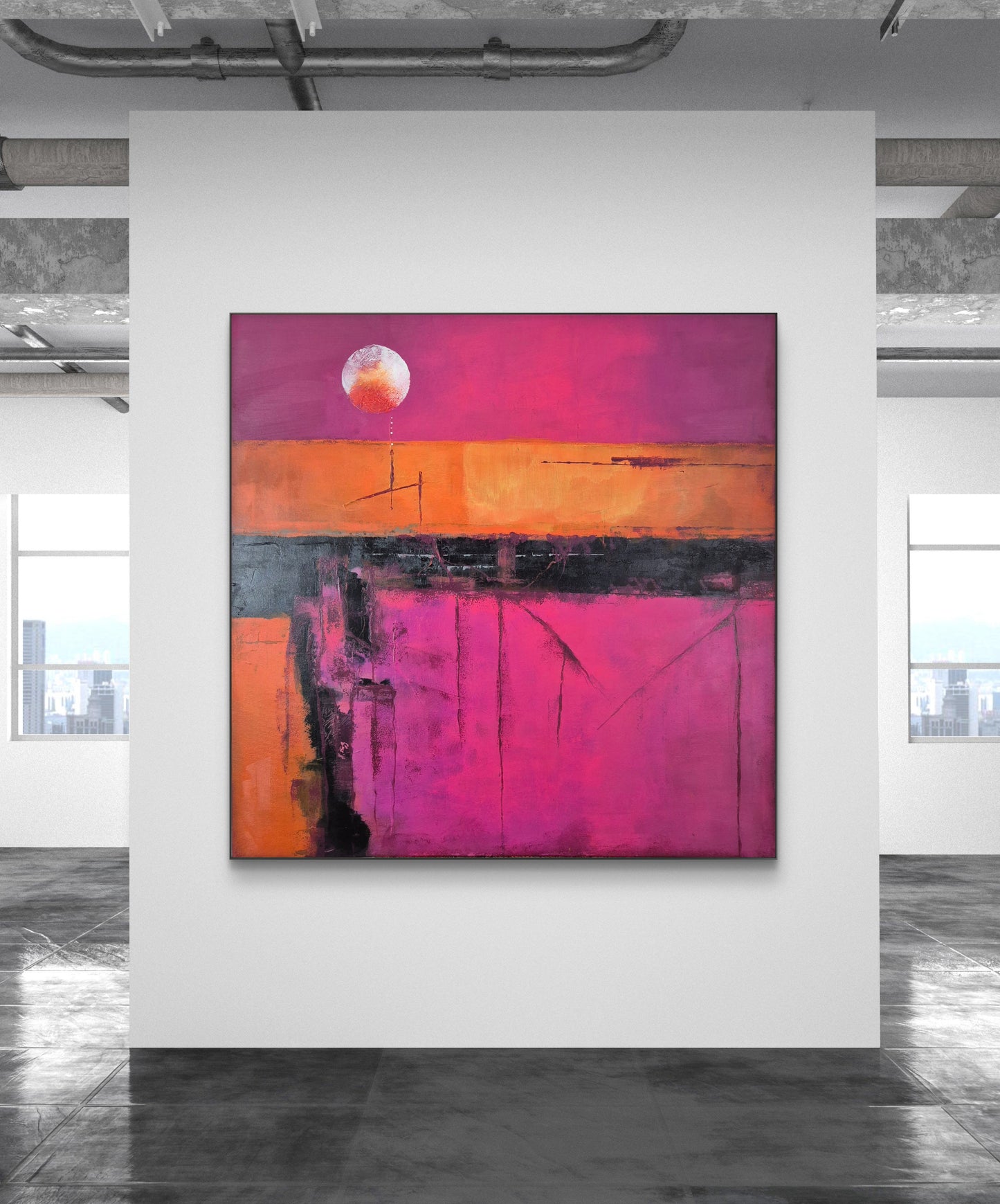 Light My Way 90x90cm/35.4”x35.4”