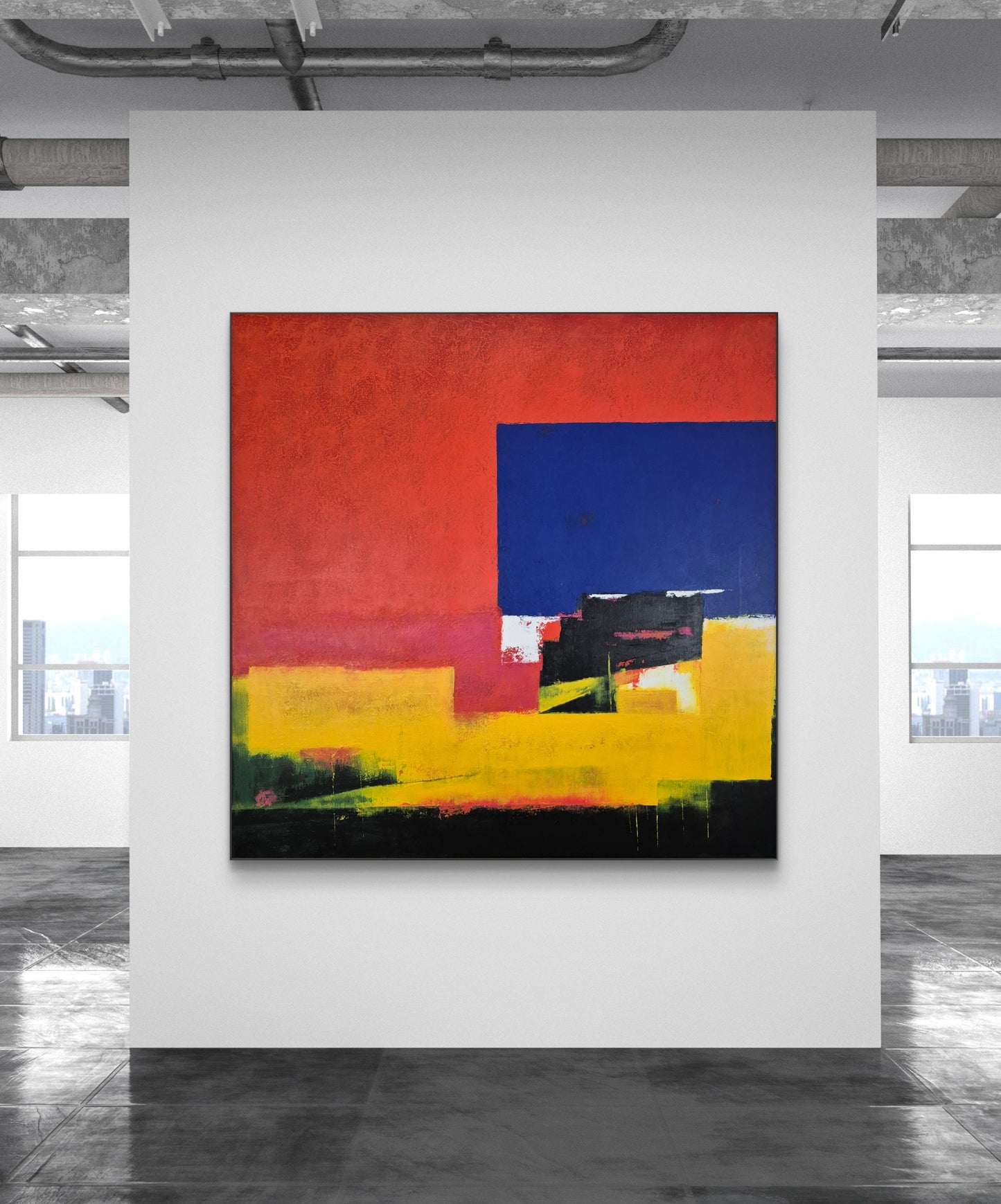 Evidence Of Life 100x100cm/39.4”x39.4”