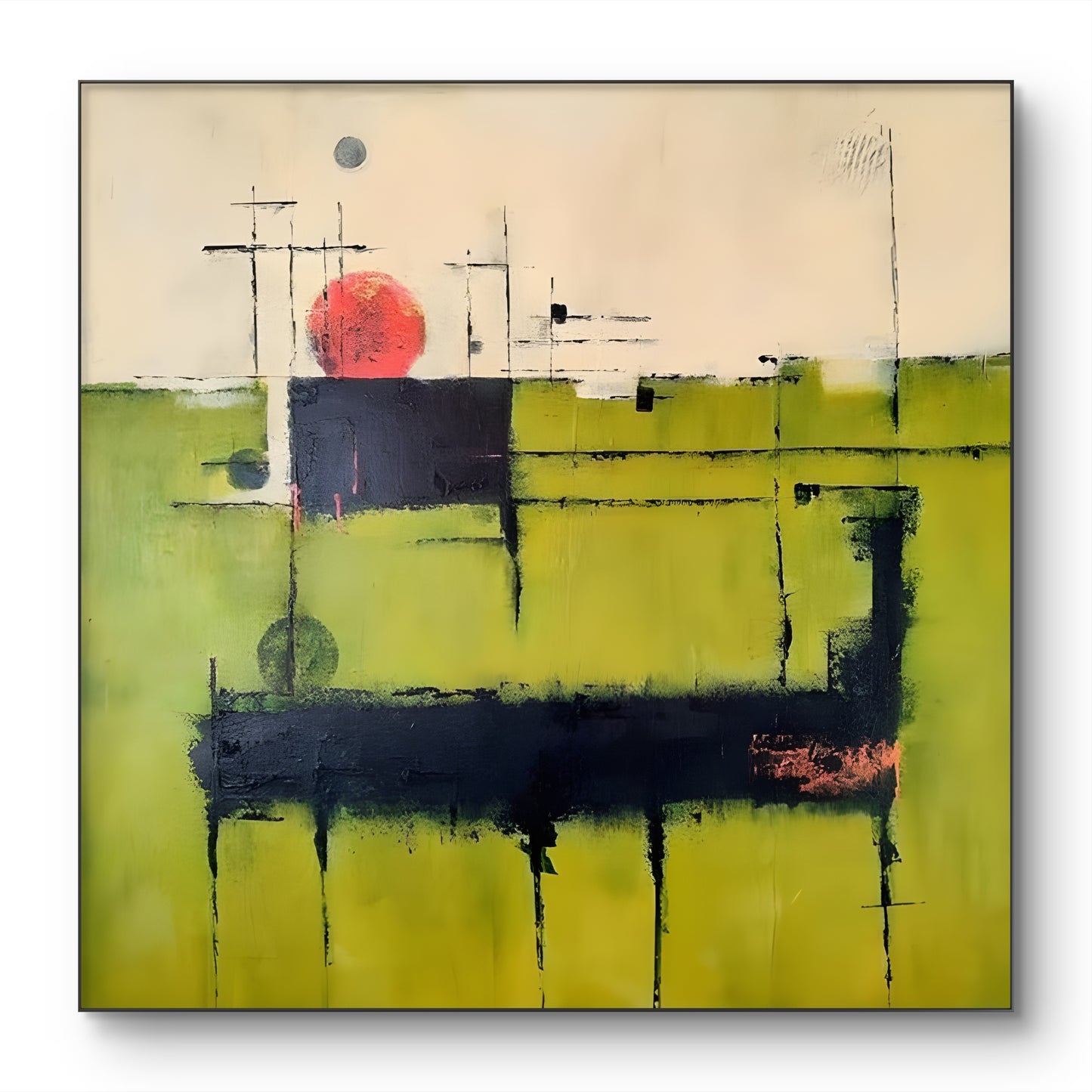 Some Days Are Better Than Others 90x90cm/35.4”x35.4”