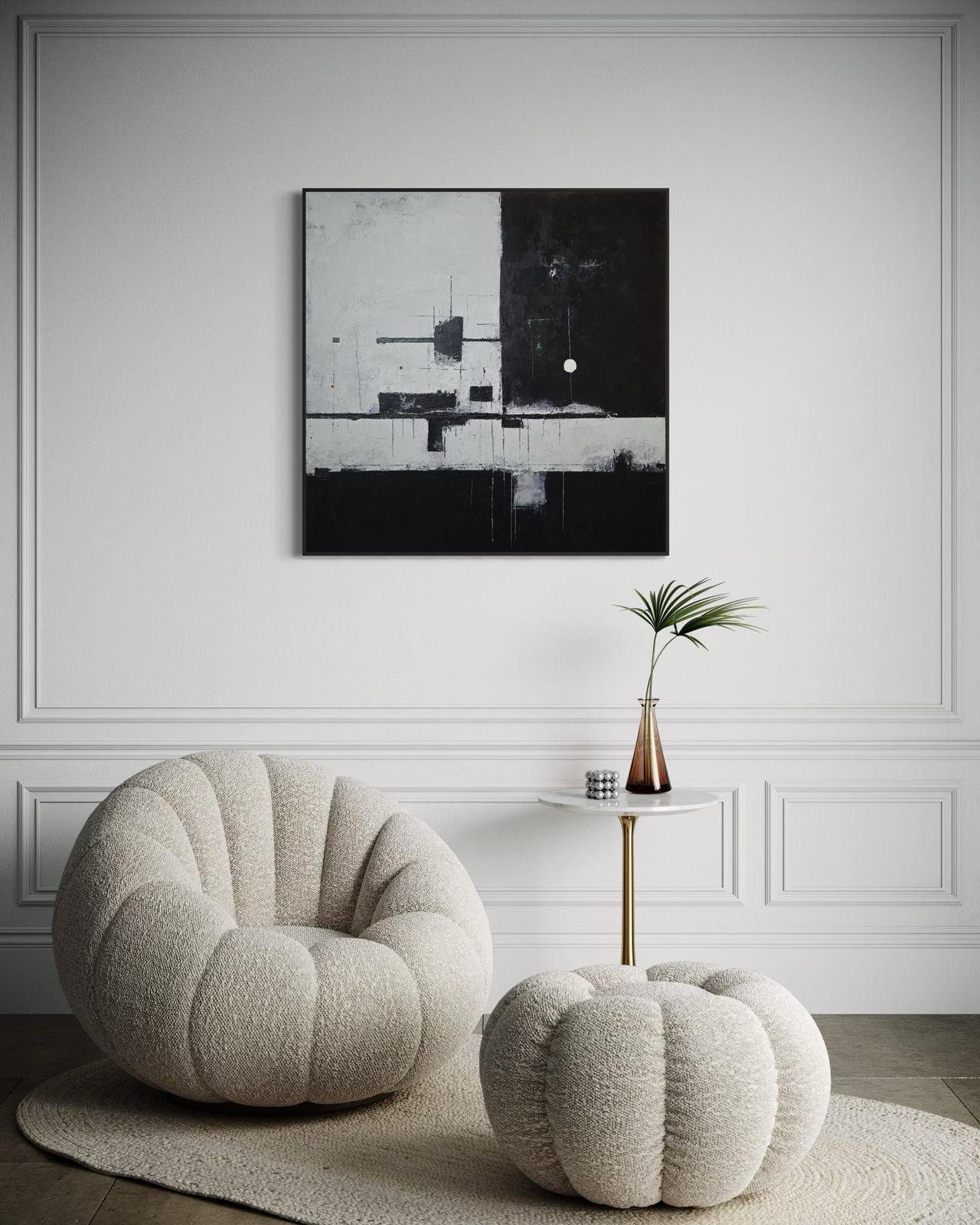 Push the Sky Away 100x100cm/39.4”x39.4”