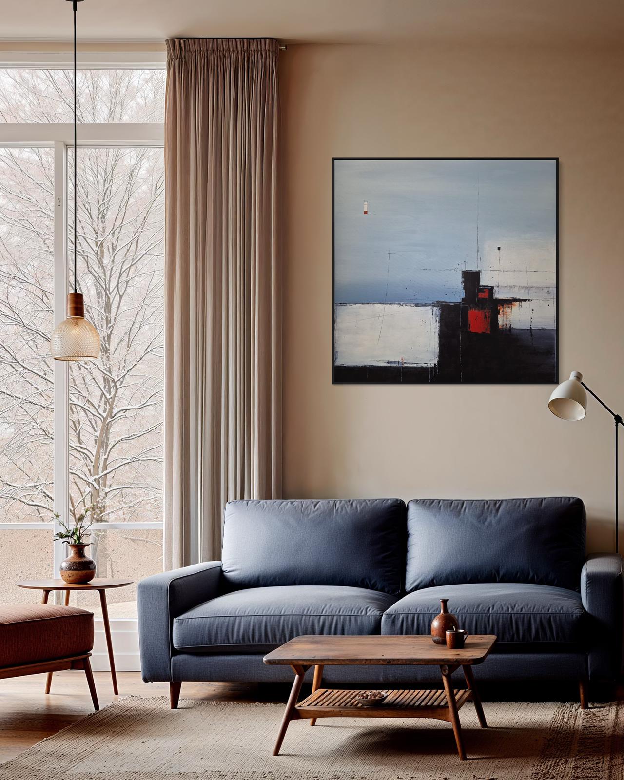 Exit 100x100cm/39.4”x39.4”