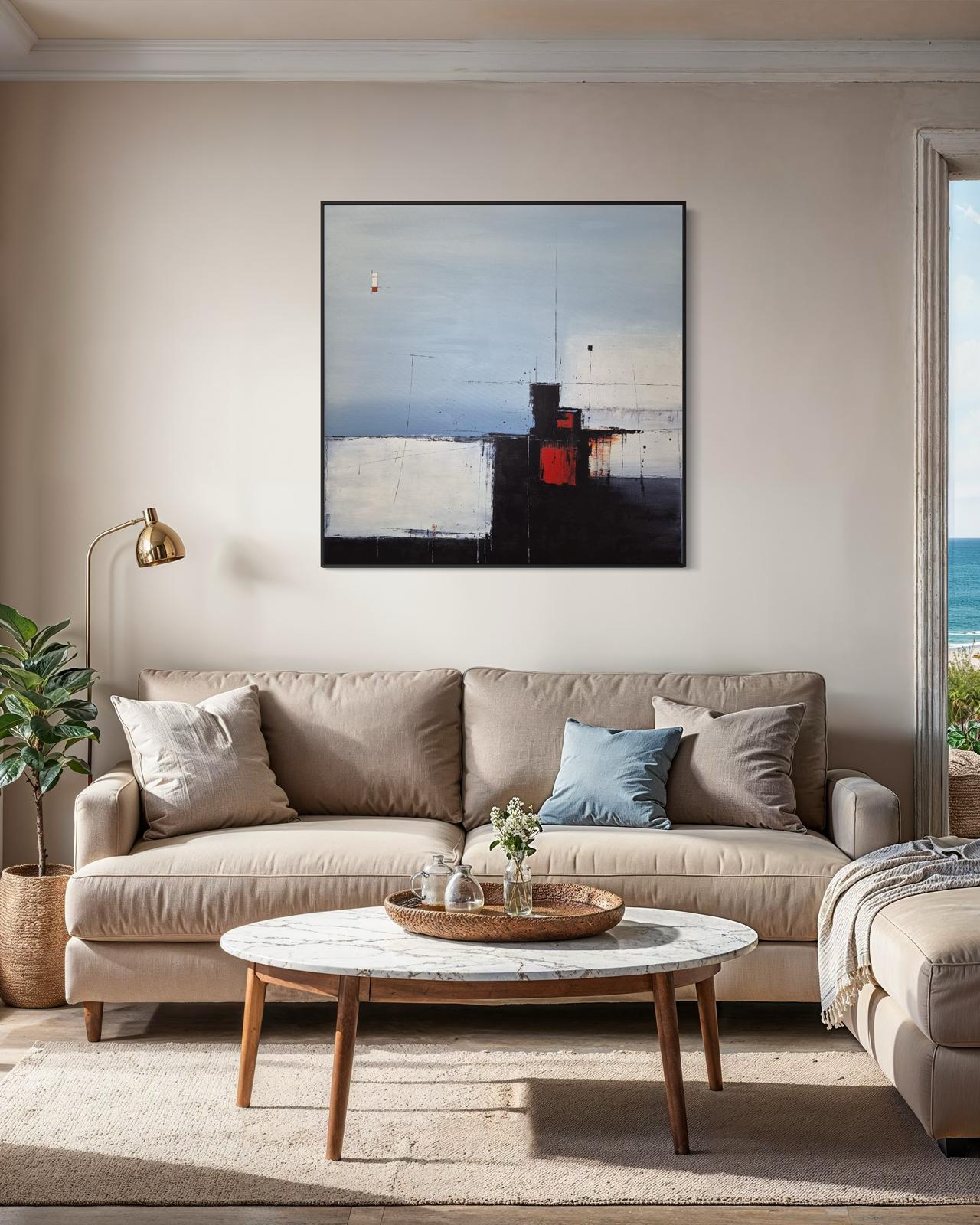 Exit 100x100cm/39.4”x39.4”