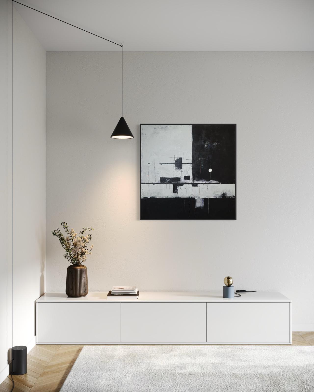 Push the Sky Away 100x100cm/39.4”x39.4”