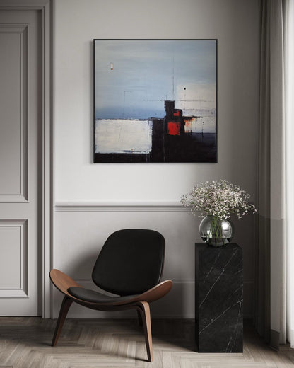 Exit 100x100cm/39.4”x39.4”