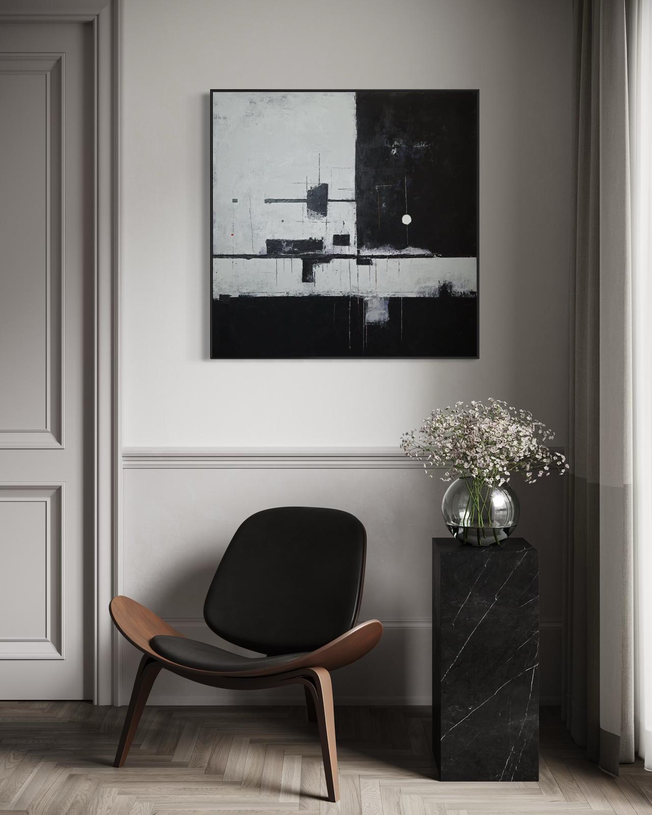 Push the Sky Away 100x100cm/39.4”x39.4”