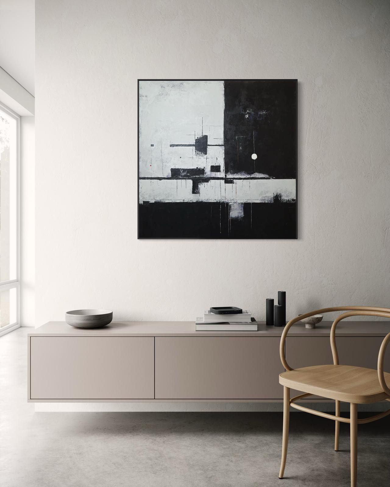 Push the Sky Away 100x100cm/39.4”x39.4”