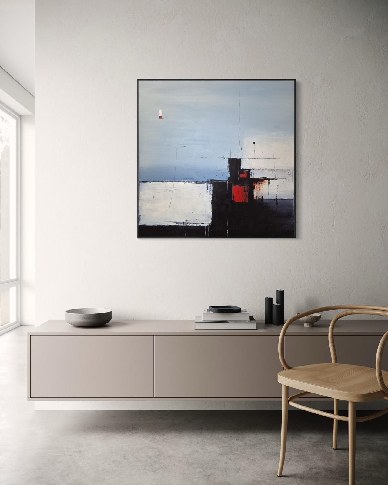 Exit 100x100cm/39.4”x39.4”