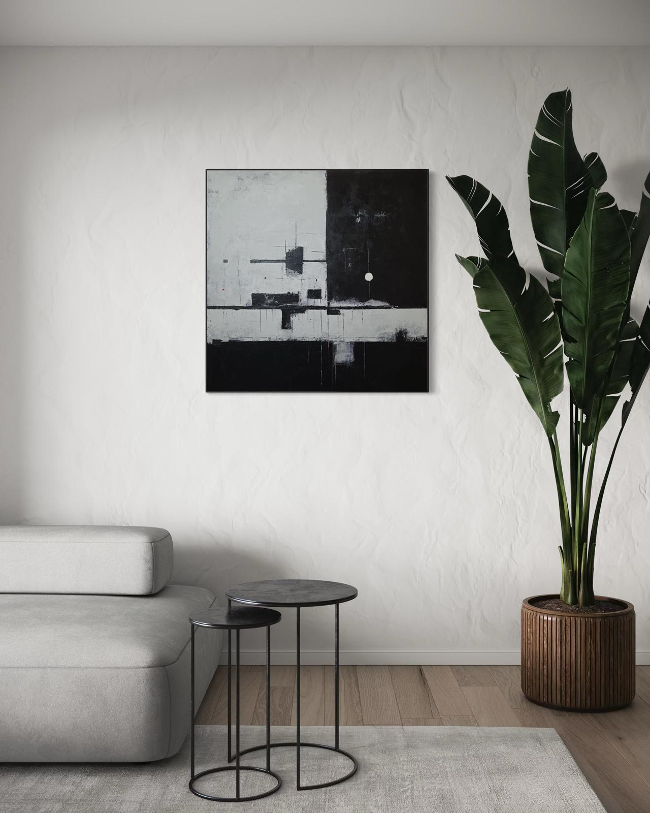 Push the Sky Away 100x100cm/39.4”x39.4”