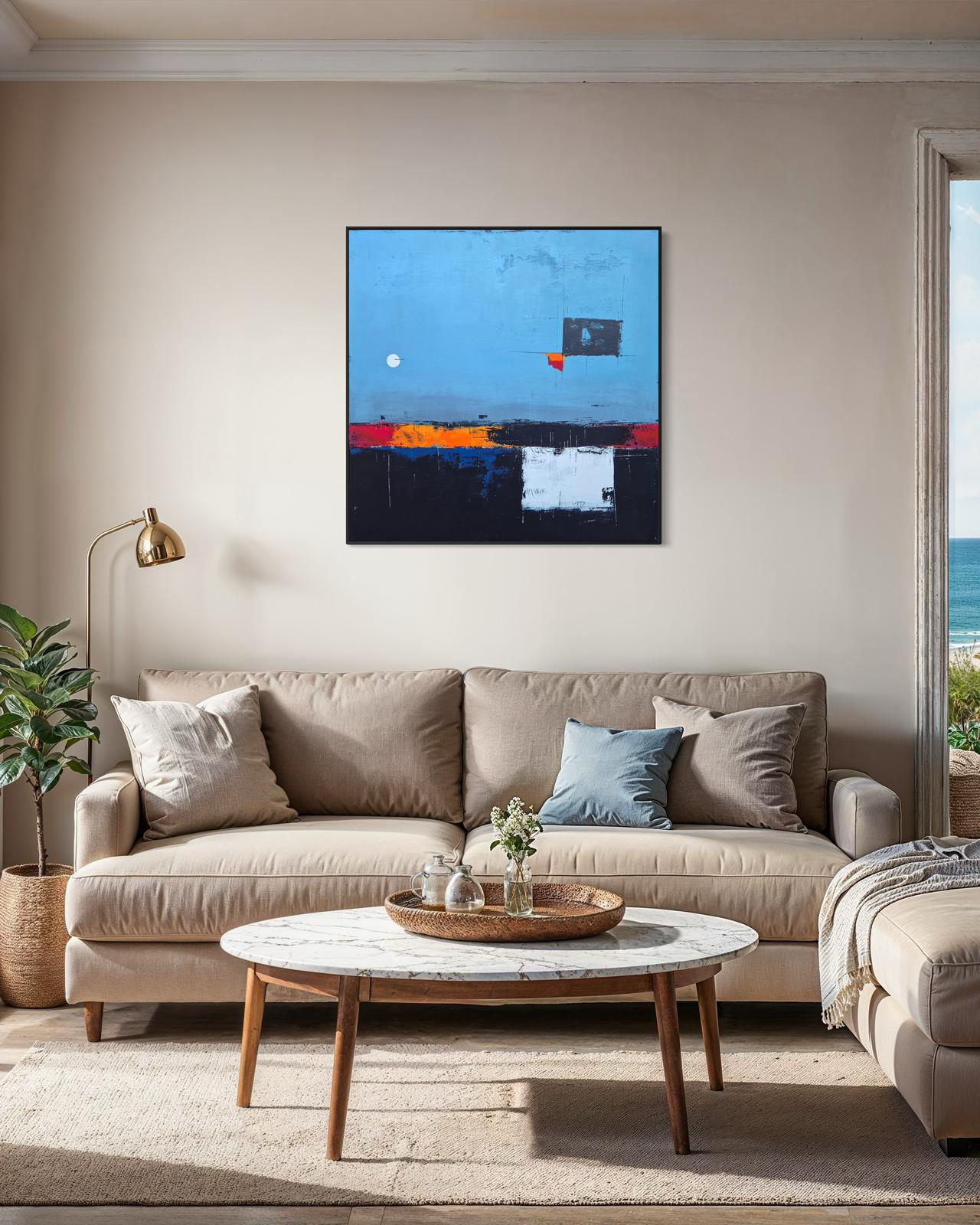 This Mess We're In 80x80cm/31,5"x31,5"