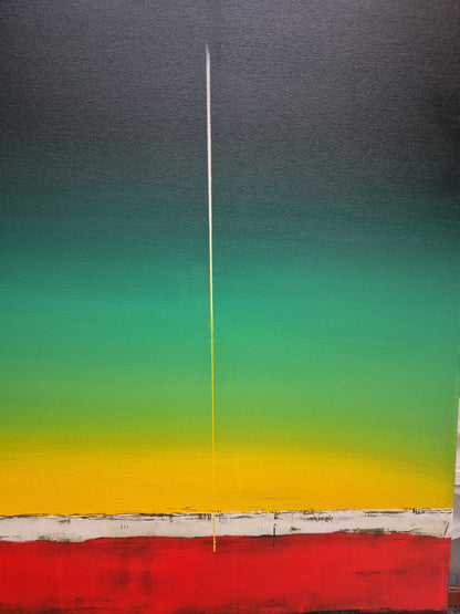 Under Neon Loneliness 80x80cm/31,5"x31,5"