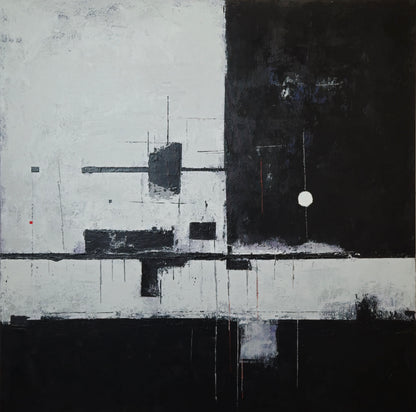 Push the Sky Away 100x100cm/39.4”x39.4”