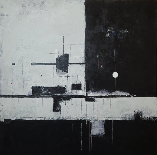 Push the Sky Away 100x100cm/39.4”x39.4”