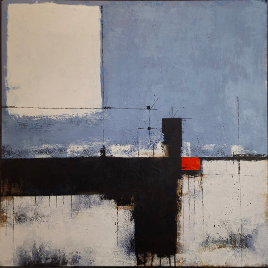 Final Rescue Attempt 100x100cm/39.4”x39.4”