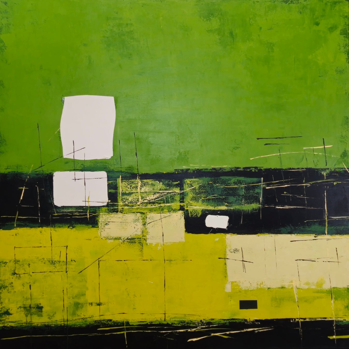 The Wind that Shakes the Barley 100x100cm/39.4”x39.4”