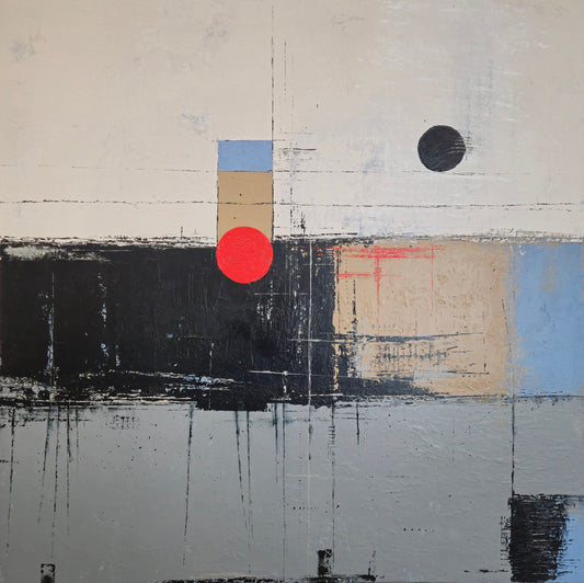 Right Here 100x100cm/39.4”x39.4”
