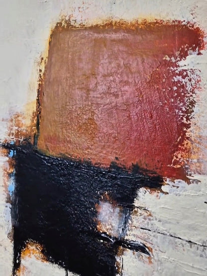 Fire Walk With Me (II) 100x100cm/39.4”x39.4”