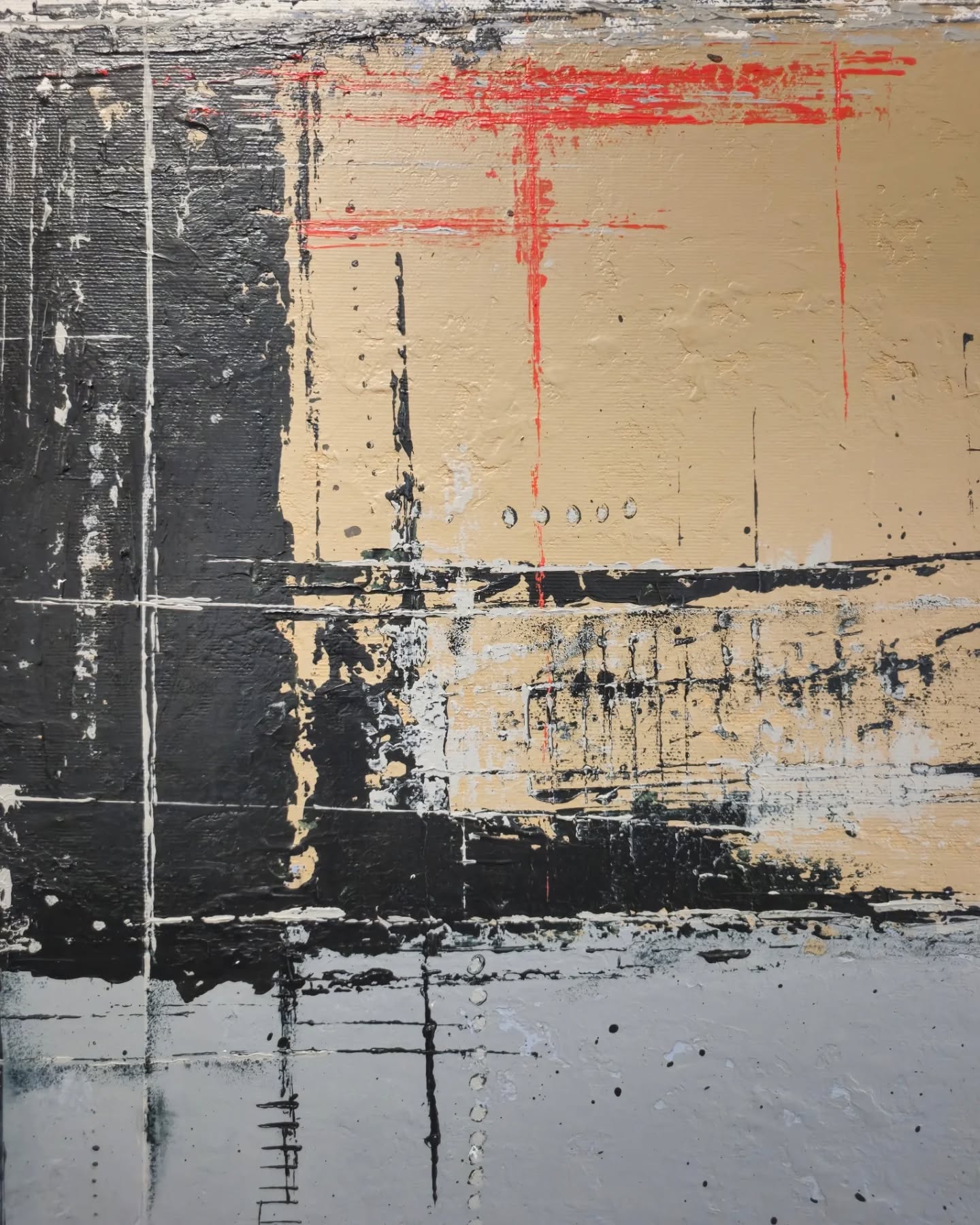 Right Here 100x100cm/39.4”x39.4”