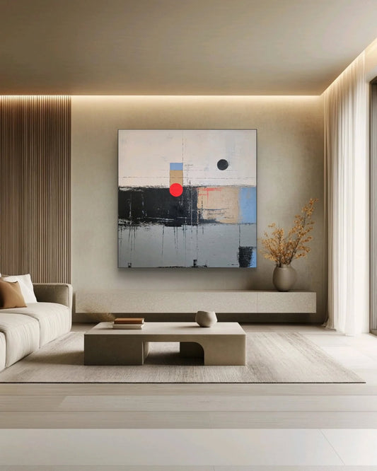 Right Here 100x100cm/39.4”x39.4”
