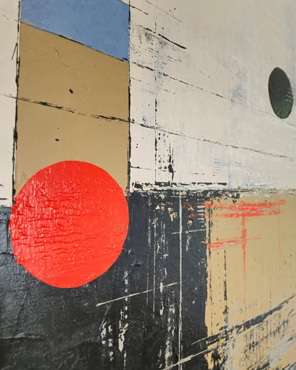Right Here 100x100cm/39.4”x39.4”