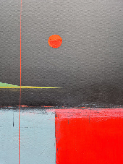 Midnight in a perfect world 80x80cm/31,5"x31,5"