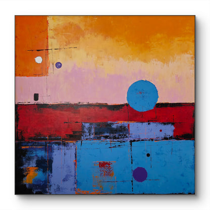 Out of Time 100x100cm/39.4”x39.4”