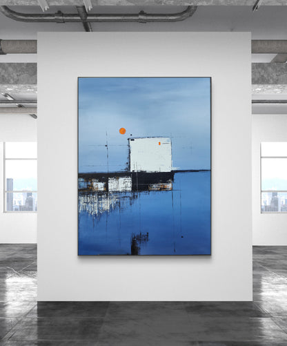 Spitting Off the Edge of the World 90x120cm/35.4”x47.2”