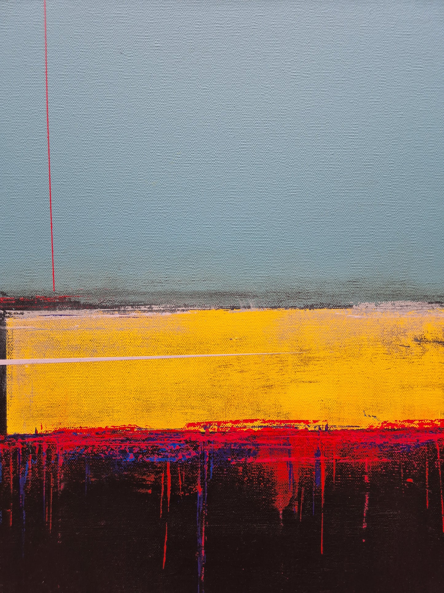 When no one can sleep 80x80cm/31,5"x31,5"