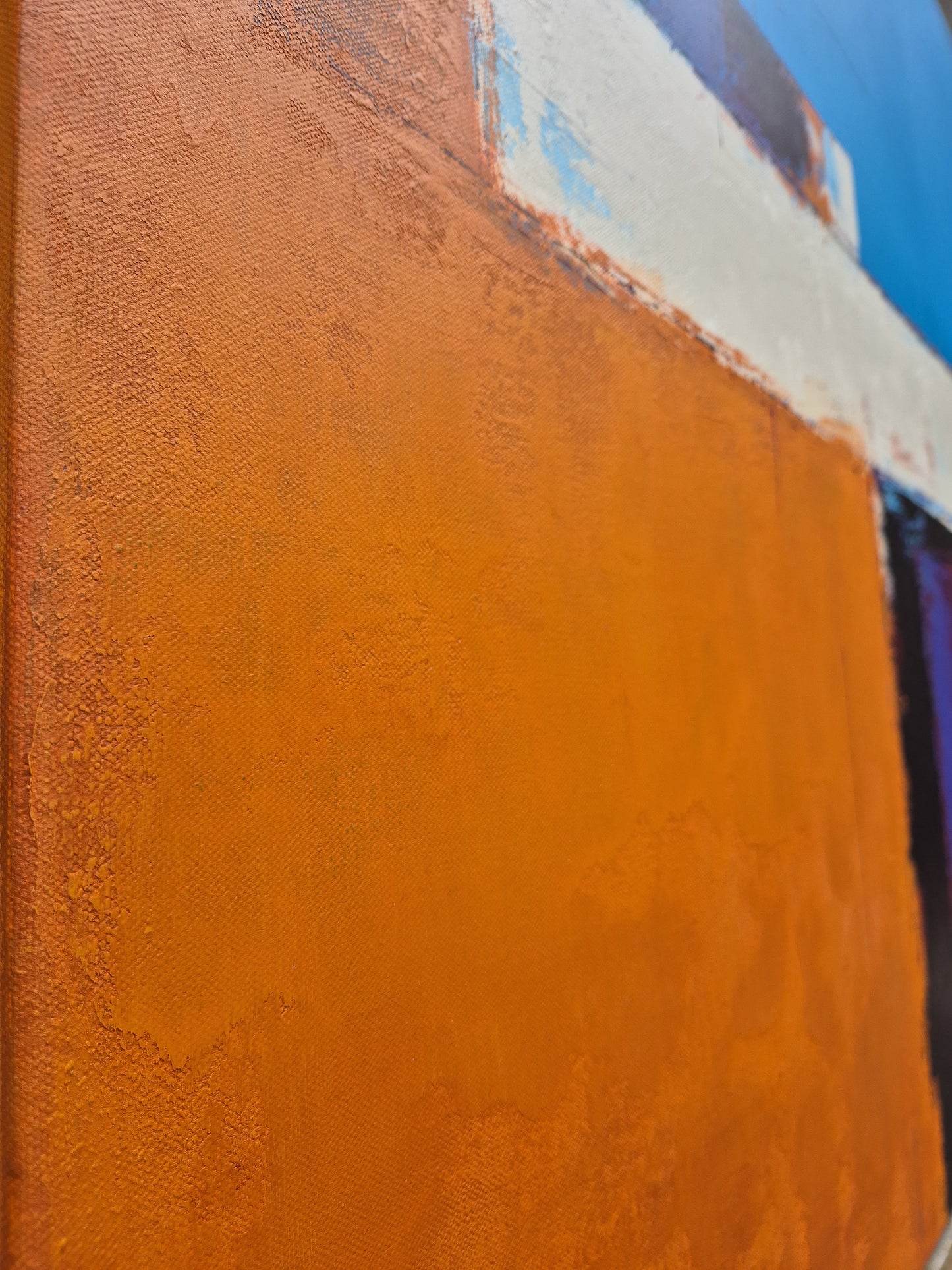 We shine like a burning star 100x100cm/39.4”x39.4”