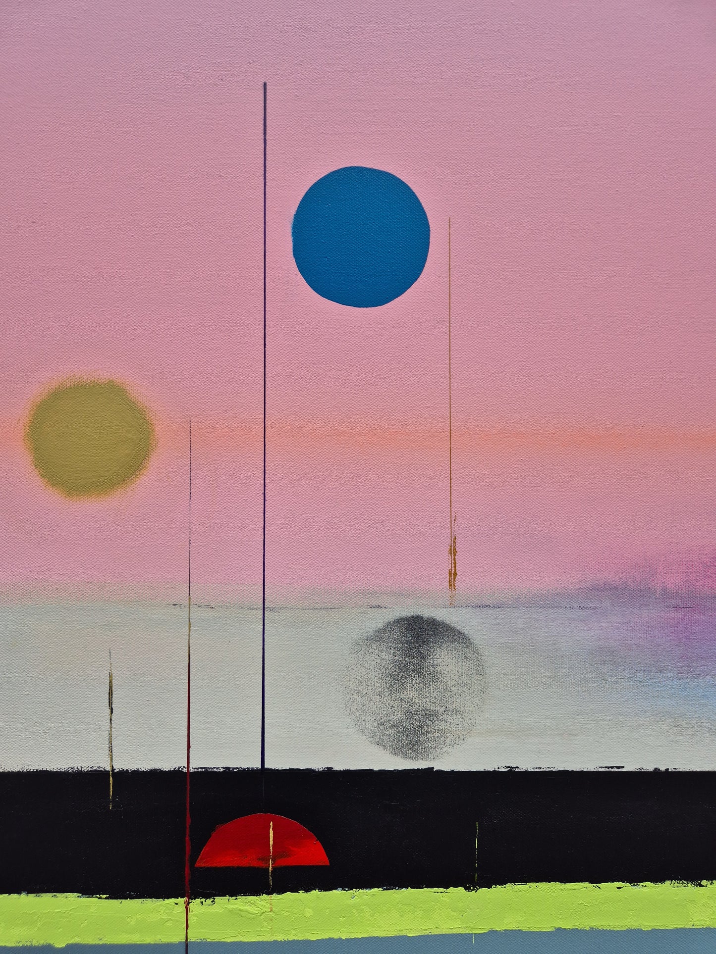 Light my way 90x90cm/35.4”x35.4”