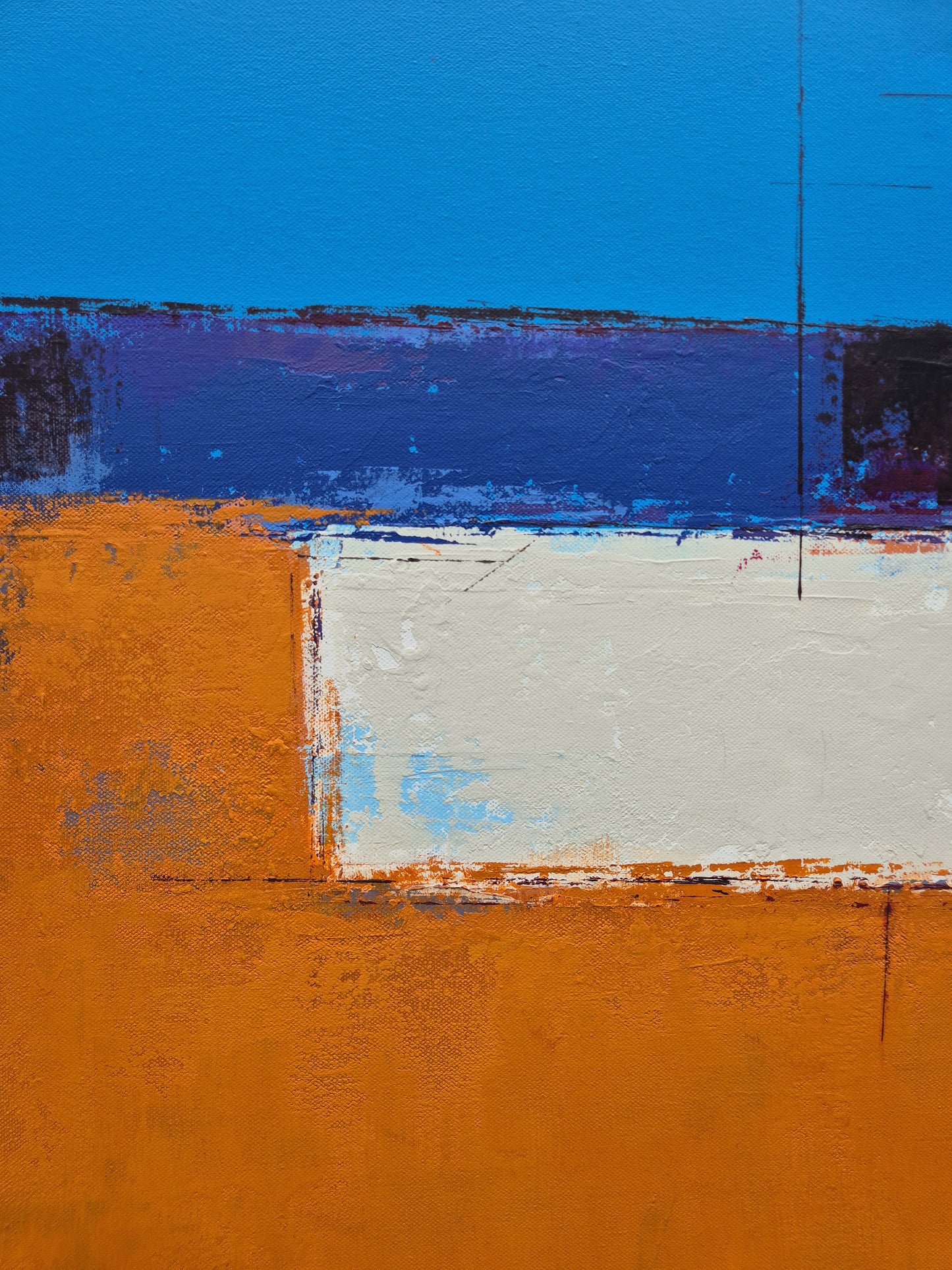 We shine like a burning star 100x100cm/39.4”x39.4”