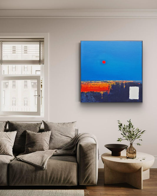 Out of time 80x80cm/31,5"x31,5"
