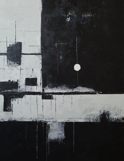 Push the Sky Away 100x100cm/39.4”x39.4”