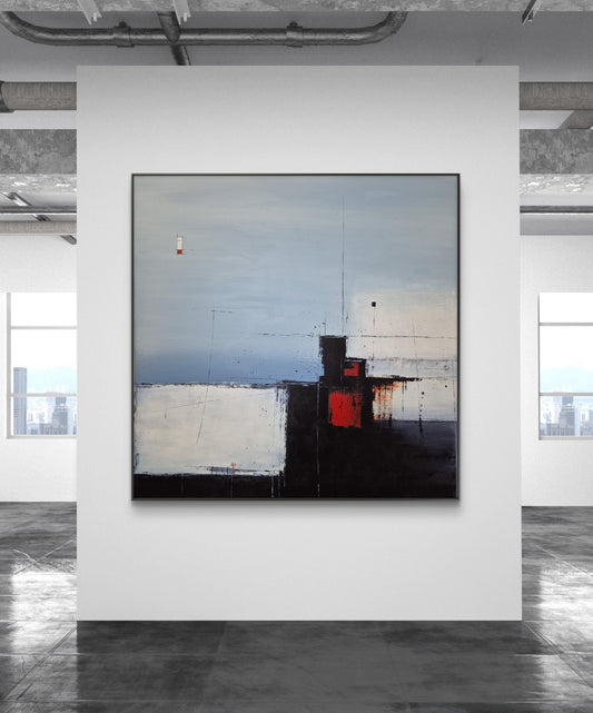 Exit 100x100cm/39.4”x39.4”