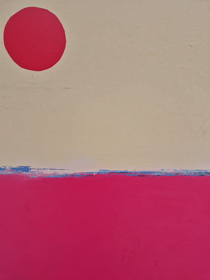 Down by the Water 90x90cm/35.4”x35.4”