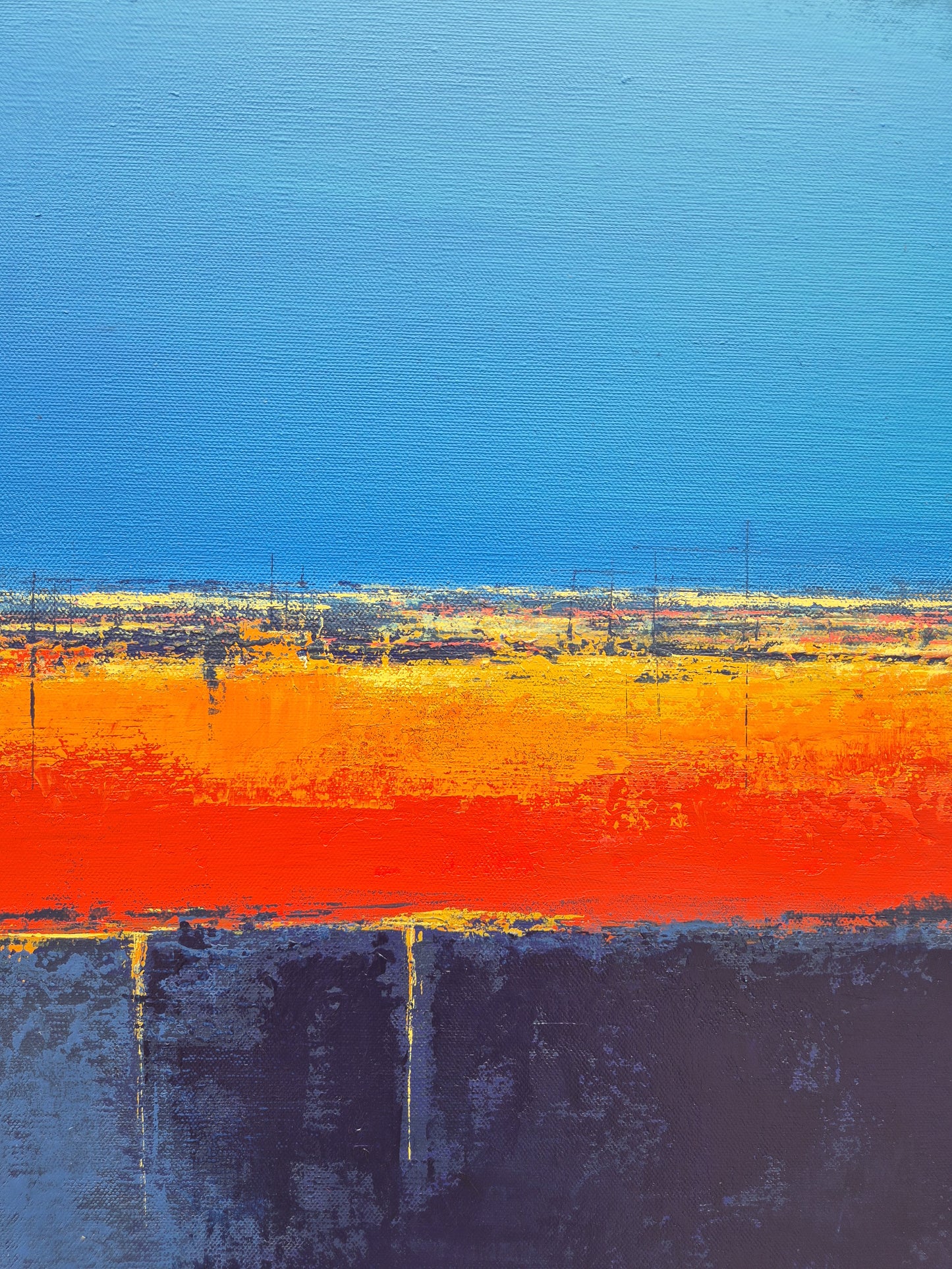 Out of time 80x80cm/31,5"x31,5"