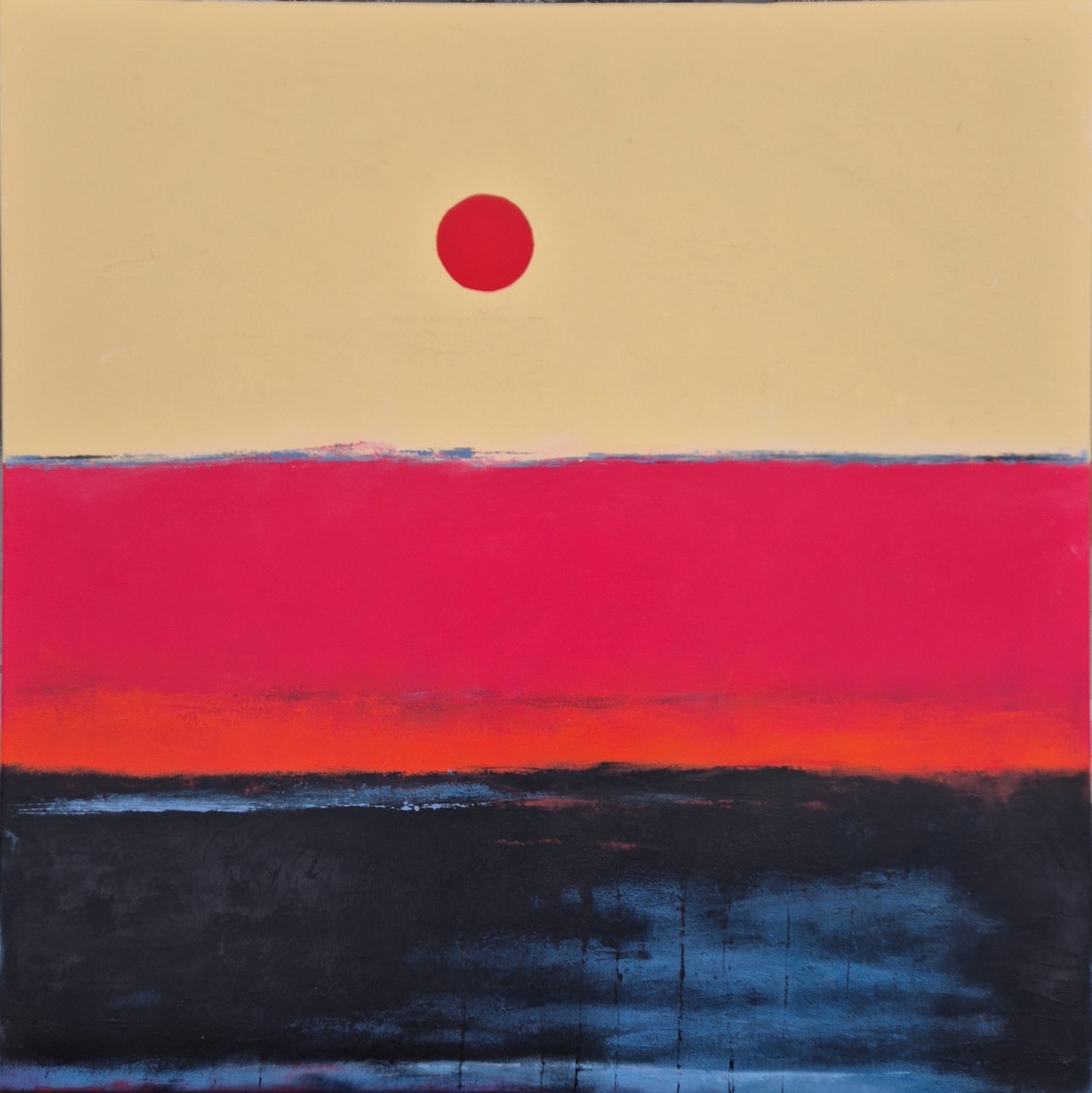 Down by the Water 90x90cm/35.4”x35.4”