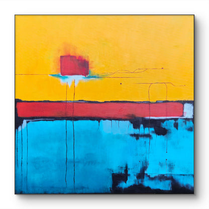 On the Other Side 100x100cm/39.4”x39.4”