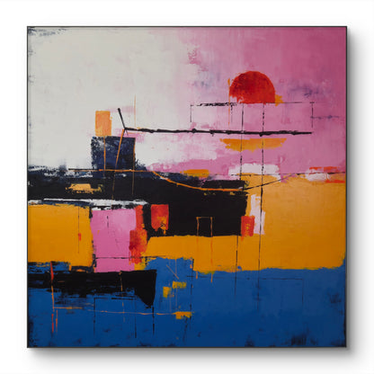 Summertime Sadness 100x100cm/39.4”x39.4”
